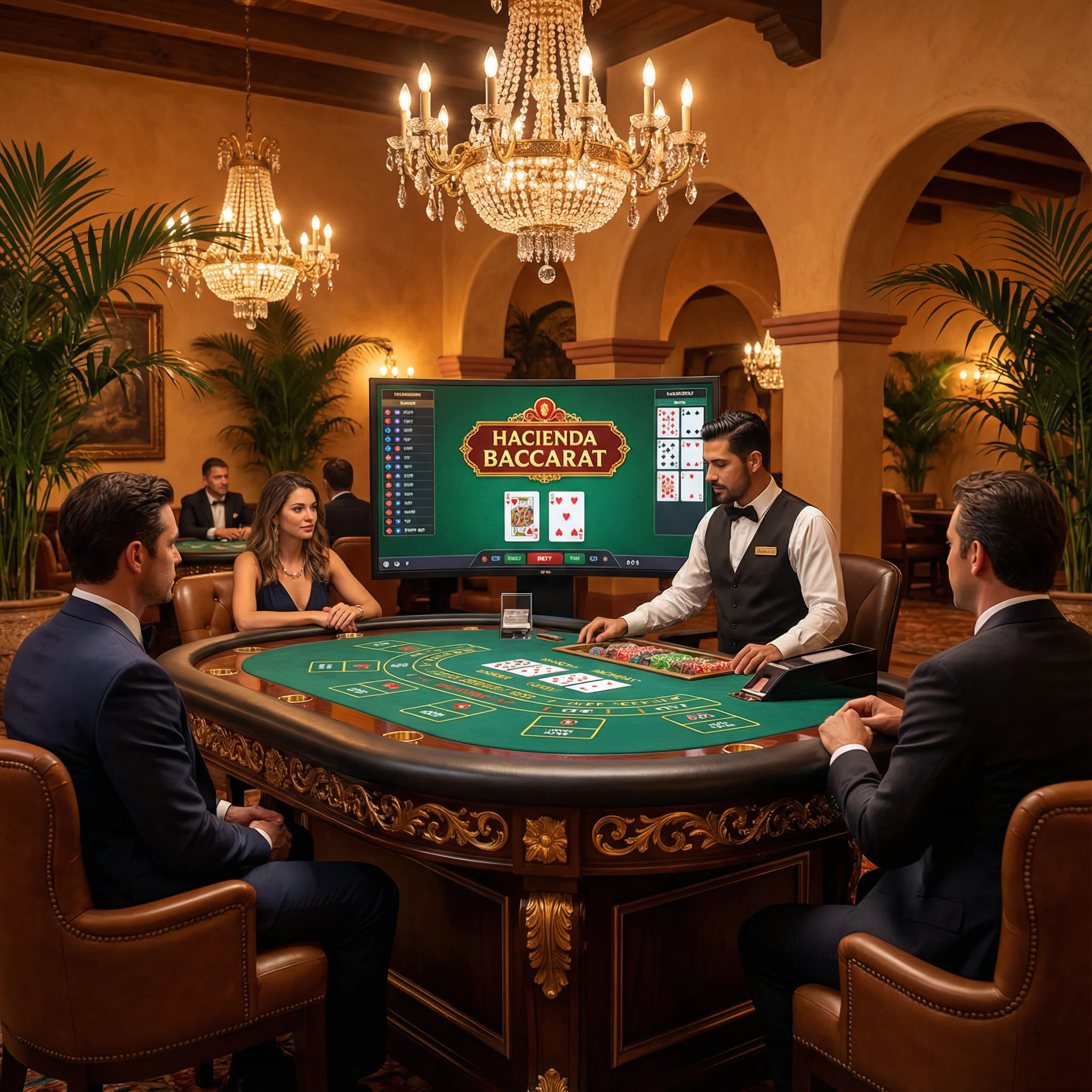 Bacará elegante premium